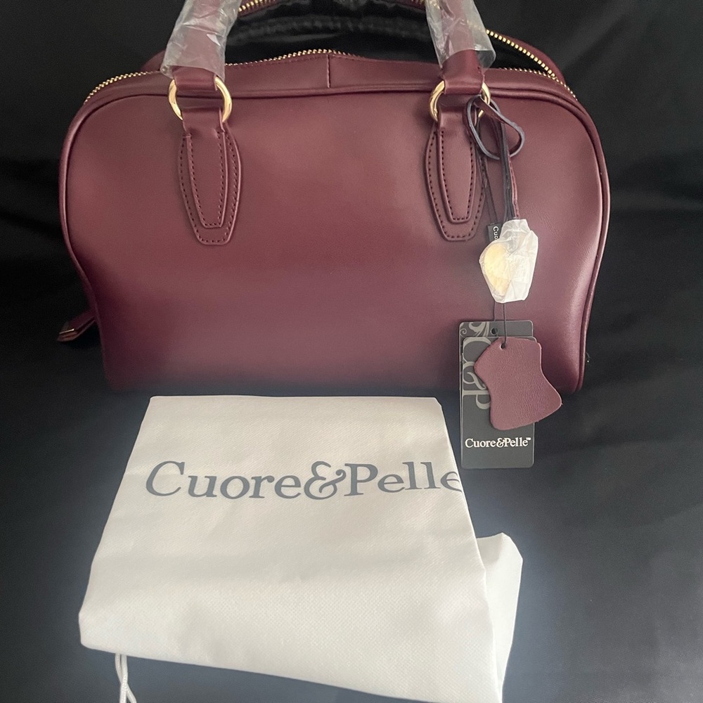 Cuore Pelle leather handbag